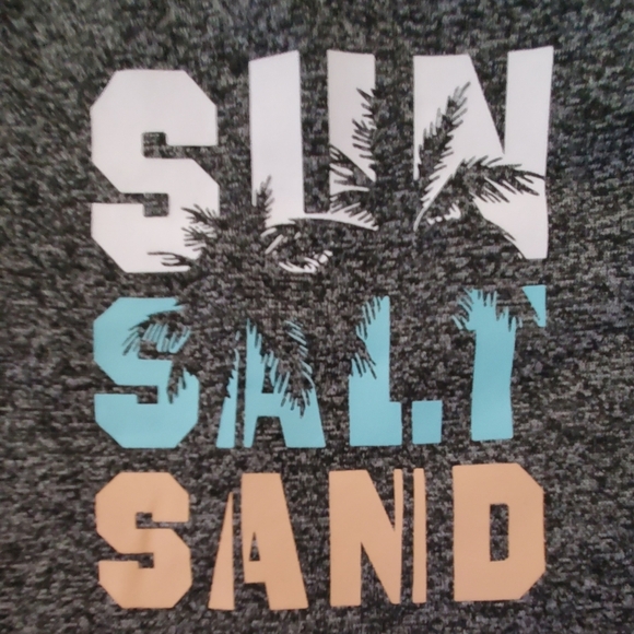 Emery Rose Heather Gray Graphic Casual Drawstring Lounge Shorts Size XL NWT - Picture 2 of 6